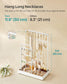 Jewelry Holder with Metal Frame and Velvet Tray White FredCo
