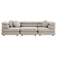 Jubilee 3-Piece Modular Performance Velvet Sectional Sofa by Modway FredCo