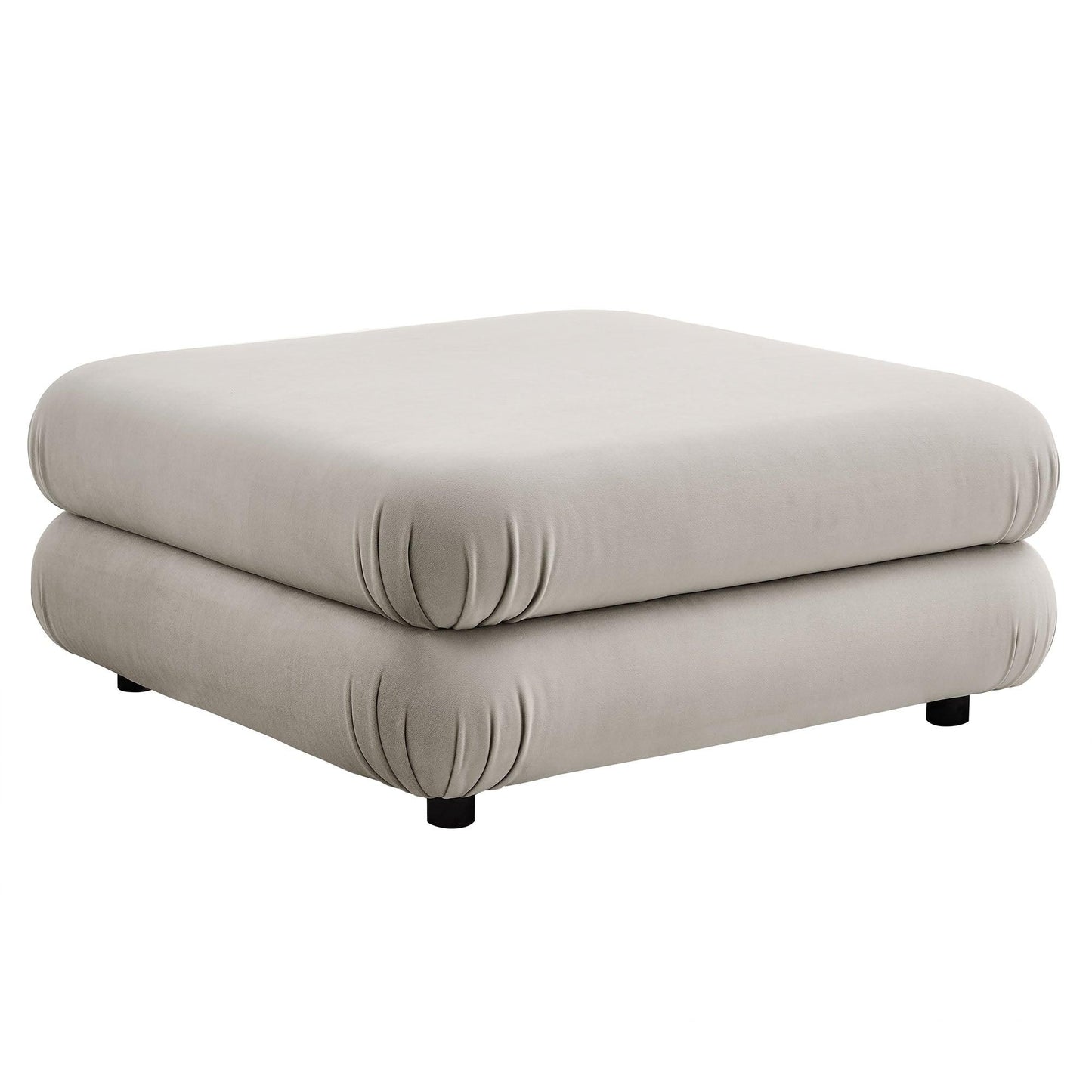 Jubilee 4-Piece Modular Performance Velvet Sectional Sofa by Modway FredCo