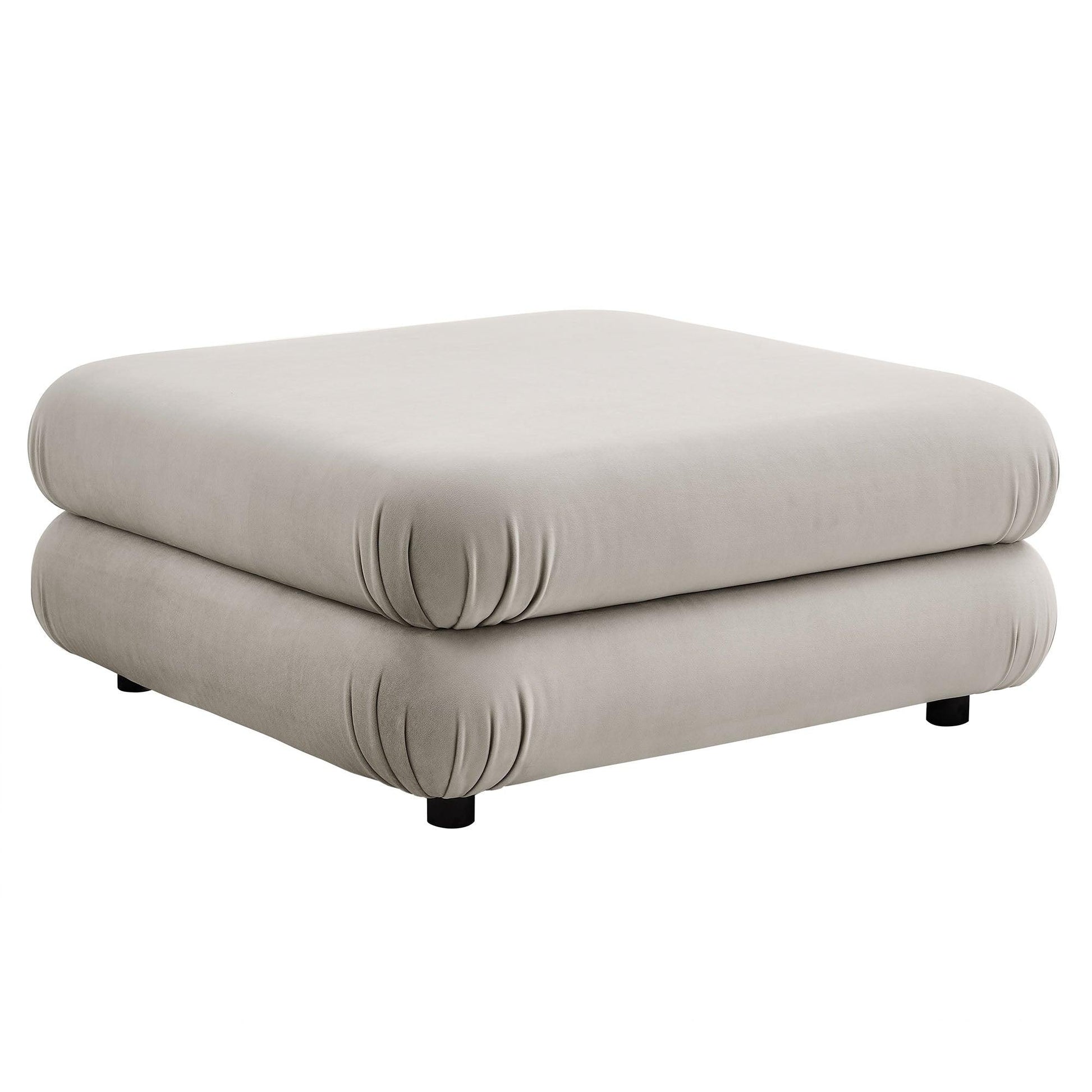 Jubilee 4-Piece Modular Performance Velvet Sectional Sofa by Modway FredCo
