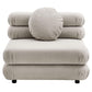 Jubilee 5-Piece Modular Performance Velvet Sectional Sofa by Modway FredCo