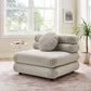 Jubilee Modular Performance Velvet Armless Chair by Modway FredCo