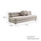 Jubilee Modular Performance Velvet Armless Loveseat by Modway FredCo