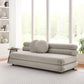 Jubilee Modular Performance Velvet Armless Loveseat by Modway FredCo
