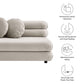 Jubilee Modular Performance Velvet Armless Loveseat by Modway FredCo