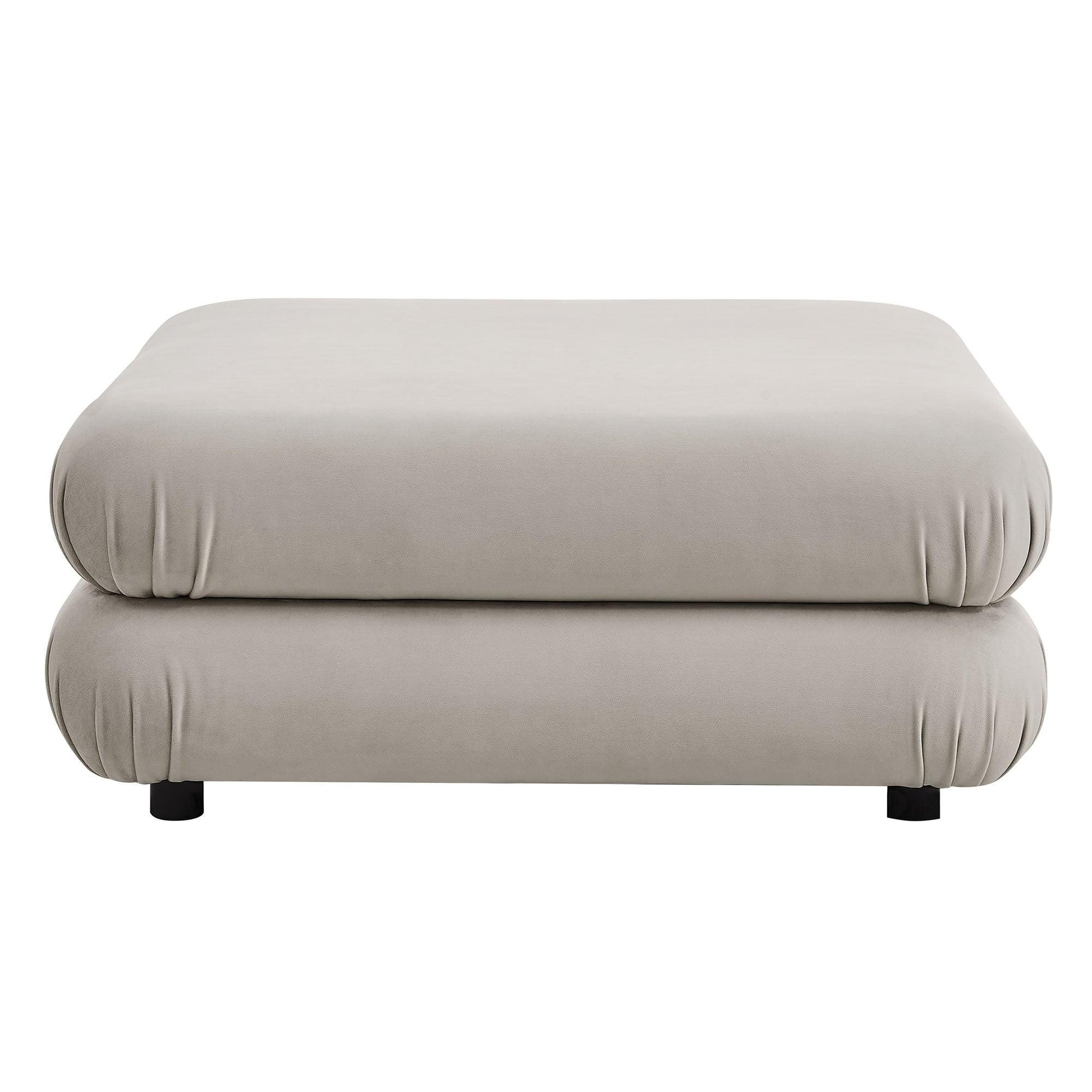 Jubilee Modular Performance Velvet Ottoman by Modway FredCo