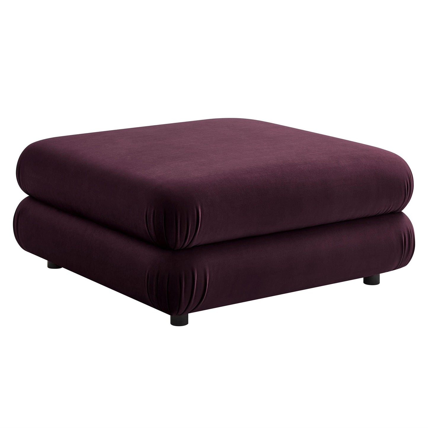 Jubilee Modular Performance Velvet Ottoman by Modway FredCo
