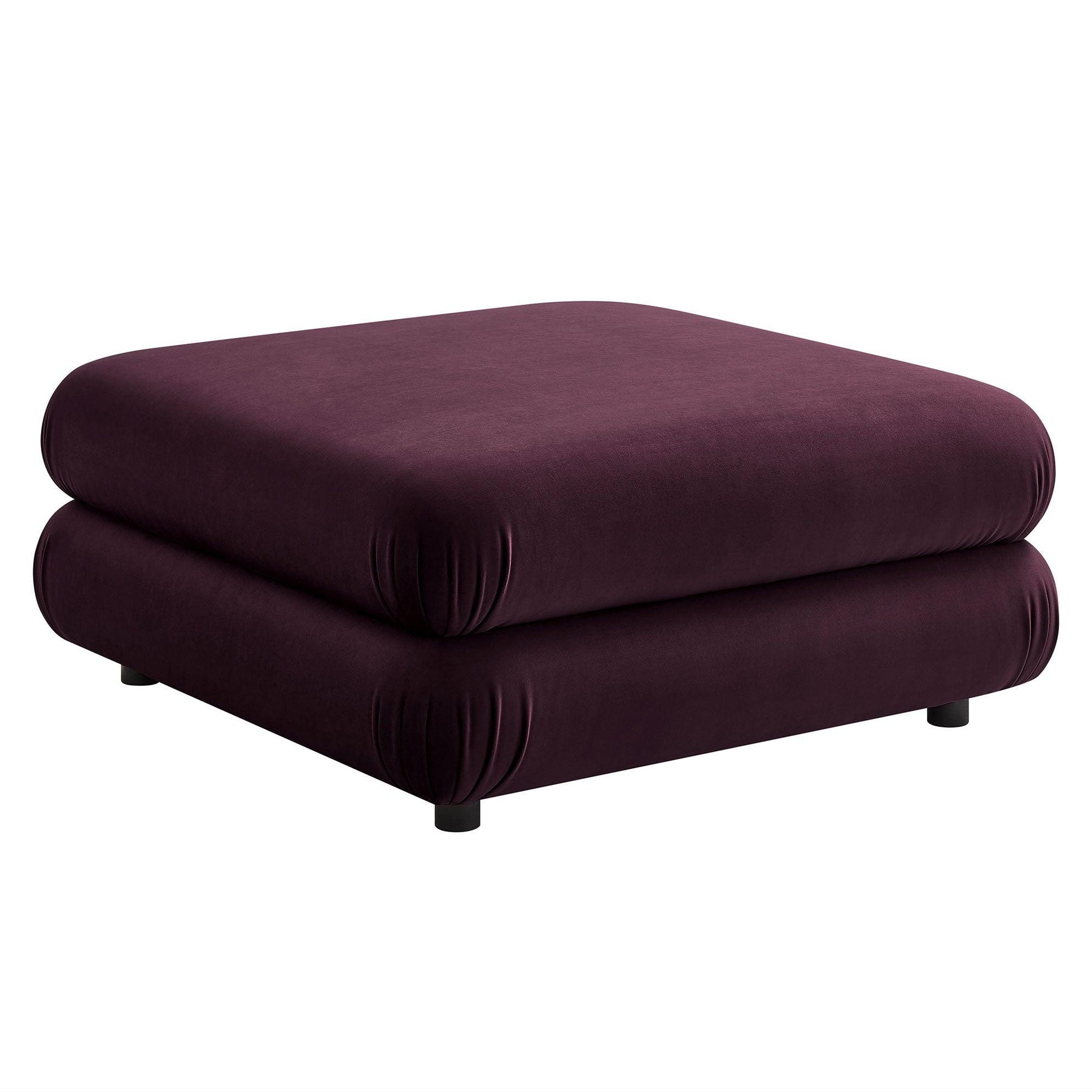Jubilee Modular Performance Velvet Ottoman by Modway FredCo