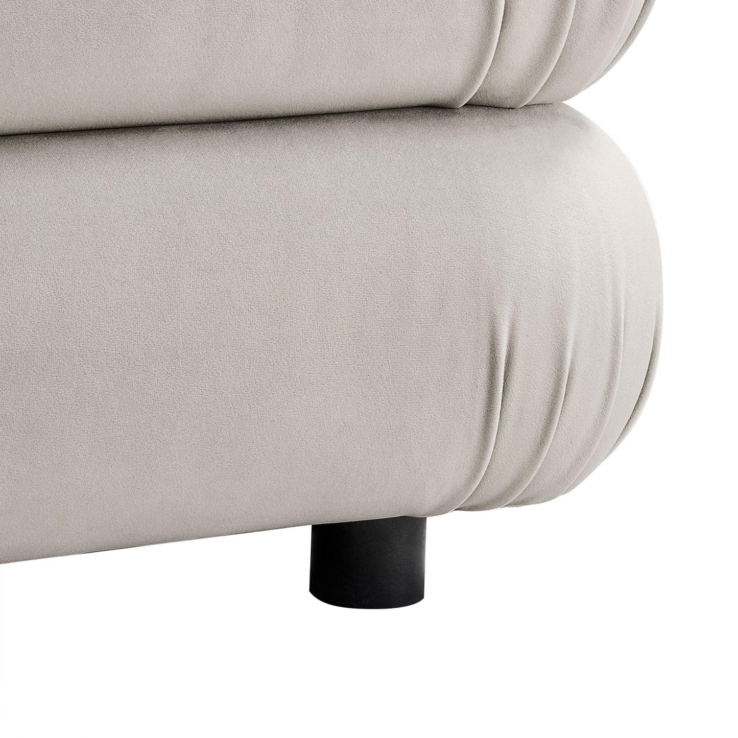 Jubilee Modular Performance Velvet Ottoman by Modway FredCo