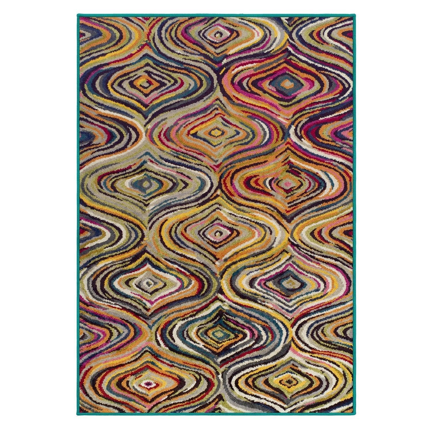 Jubilee Retro Abstract Rug FredCo