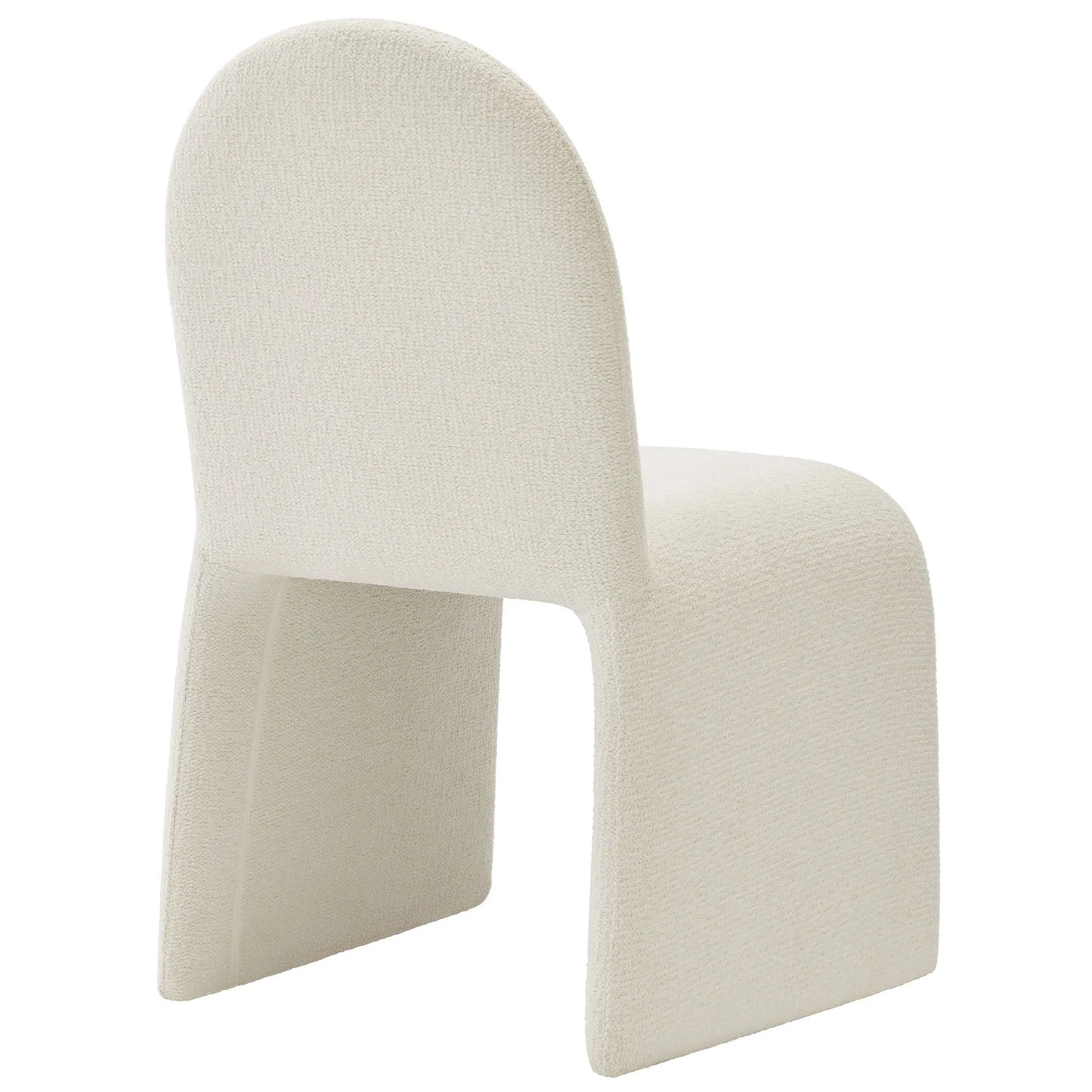 Junia Boucle Upholstered Arch Armless Dining Chair by Modway EEI-7231 FredCo