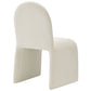 Junia Boucle Upholstered Arch Armless Dining Chair by Modway EEI-7231 FredCo