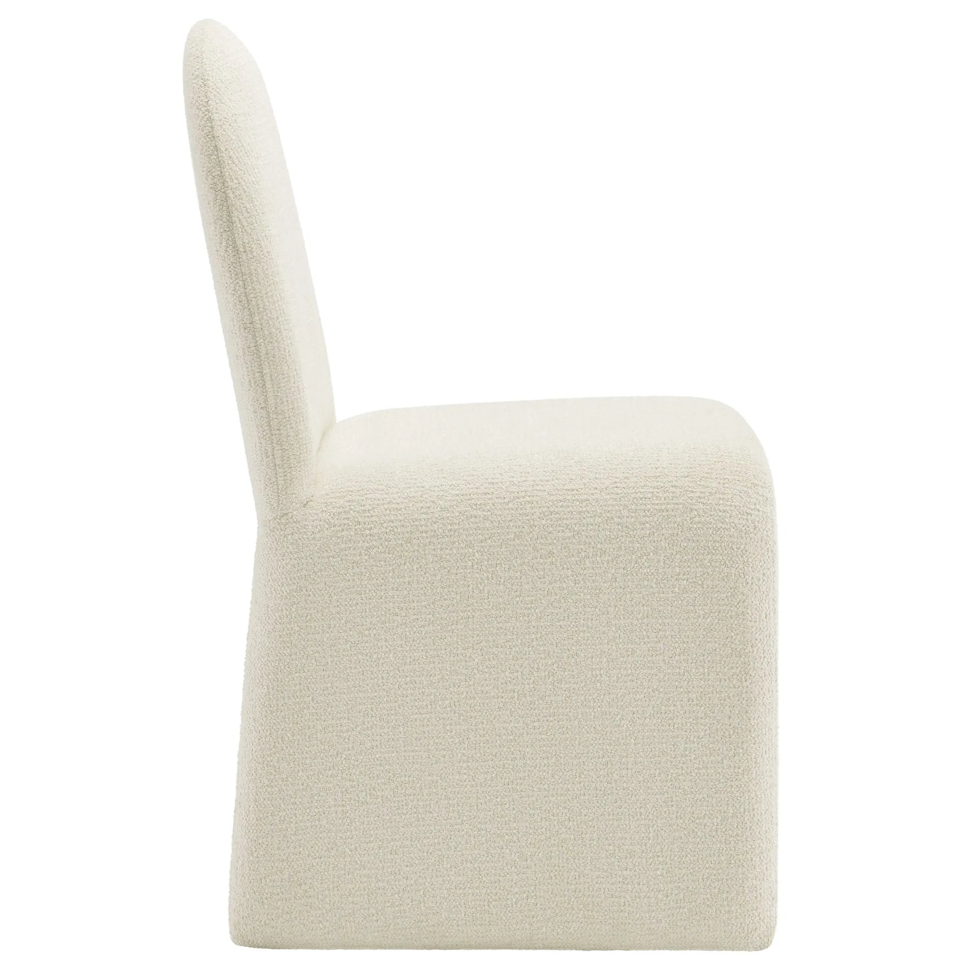 Junia Boucle Upholstered Arch Armless Dining Chair by Modway EEI-7231 FredCo
