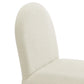 Junia Boucle Upholstered Arch Armless Dining Chair by Modway EEI-7231 FredCo