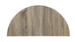 Justino Natural Oak & Gray Finish Console Table FredCo