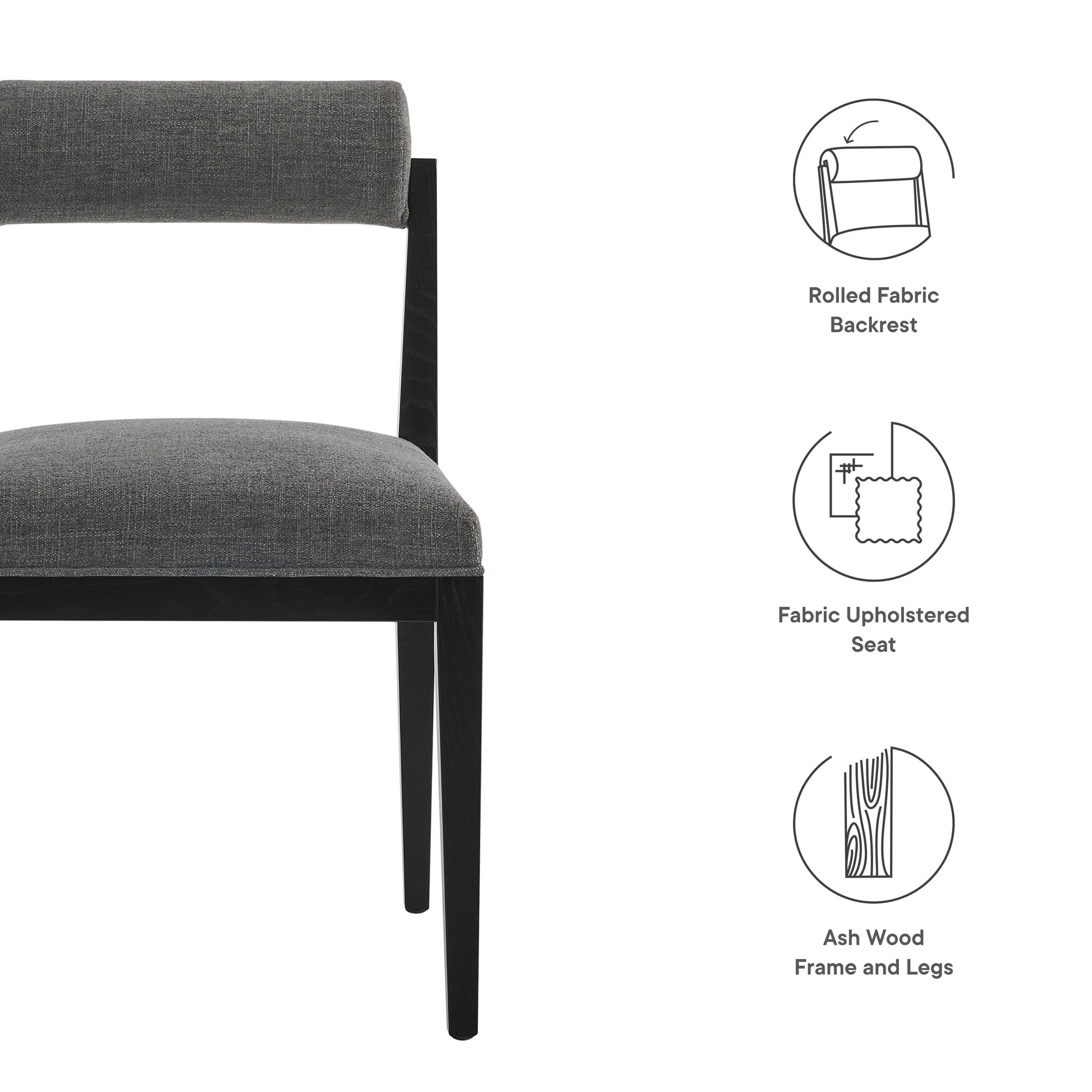 Kai Fabric Dining Chair by Modway FredCo