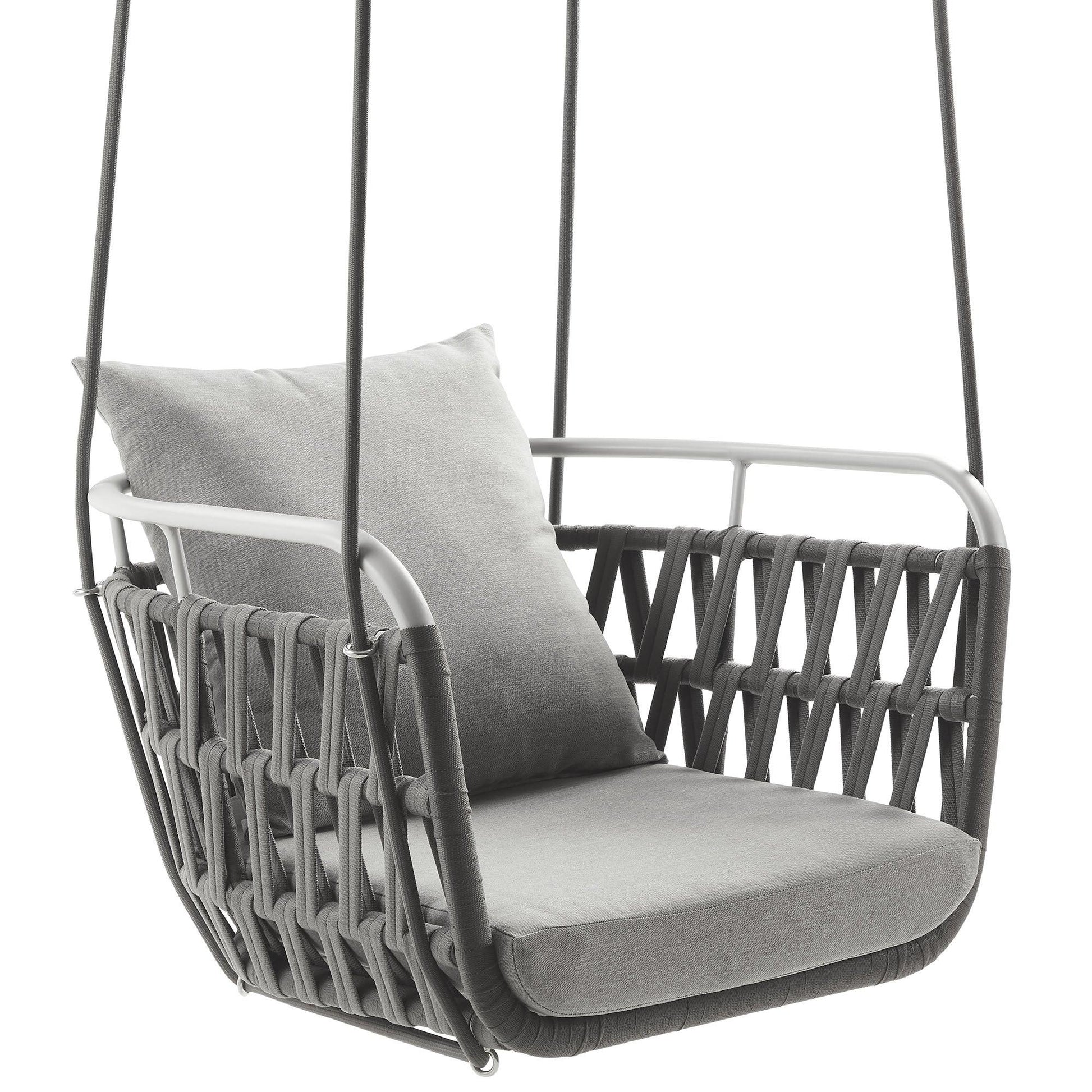 Kaliah Outdoor Patio Aluminum Swing Chair by Modway FredCo