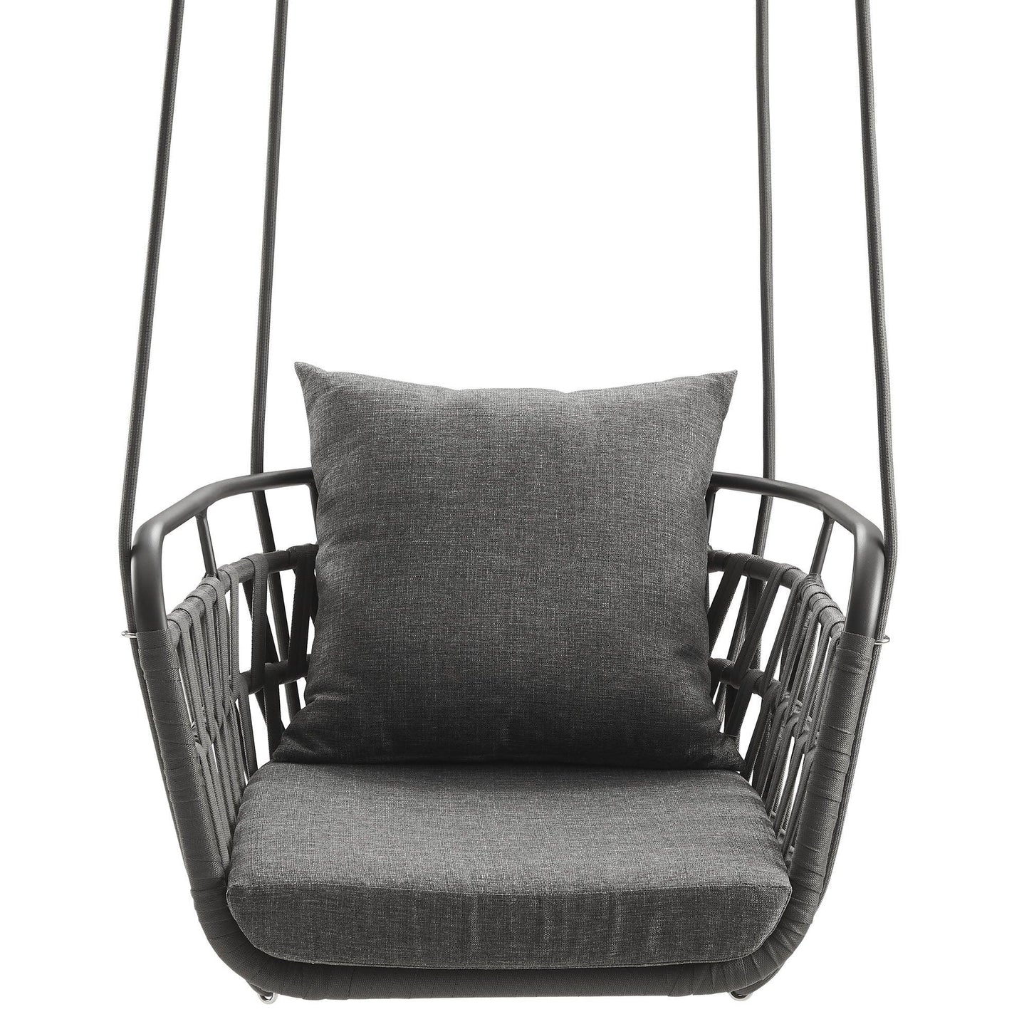 Kaliah Outdoor Patio Aluminum Swing Chair by Modway FredCo