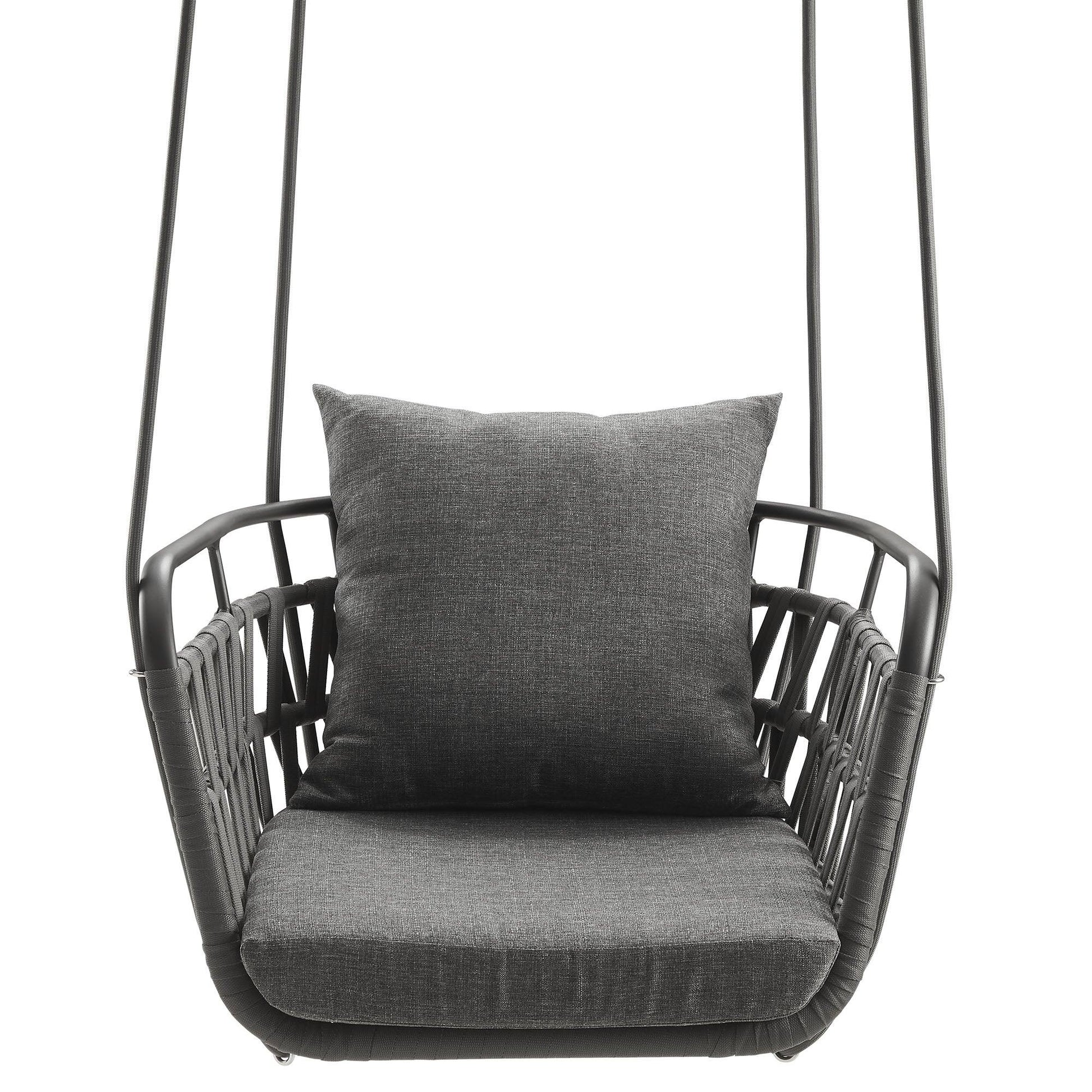 Kaliah Outdoor Patio Aluminum Swing Chair by Modway FredCo