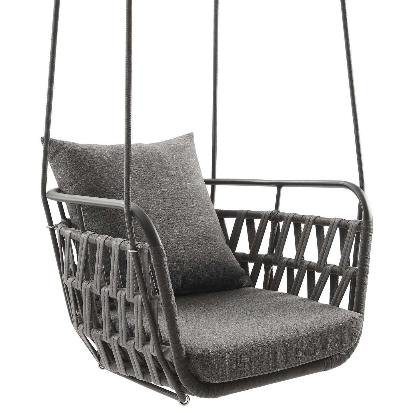 Kaliah Outdoor Patio Aluminum Swing Chair by Modway FredCo