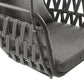 Kaliah Outdoor Patio Aluminum Swing Chair by Modway FredCo