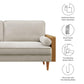 Kellan Heathered Fabric Upholstered Sofa by Modway FredCo