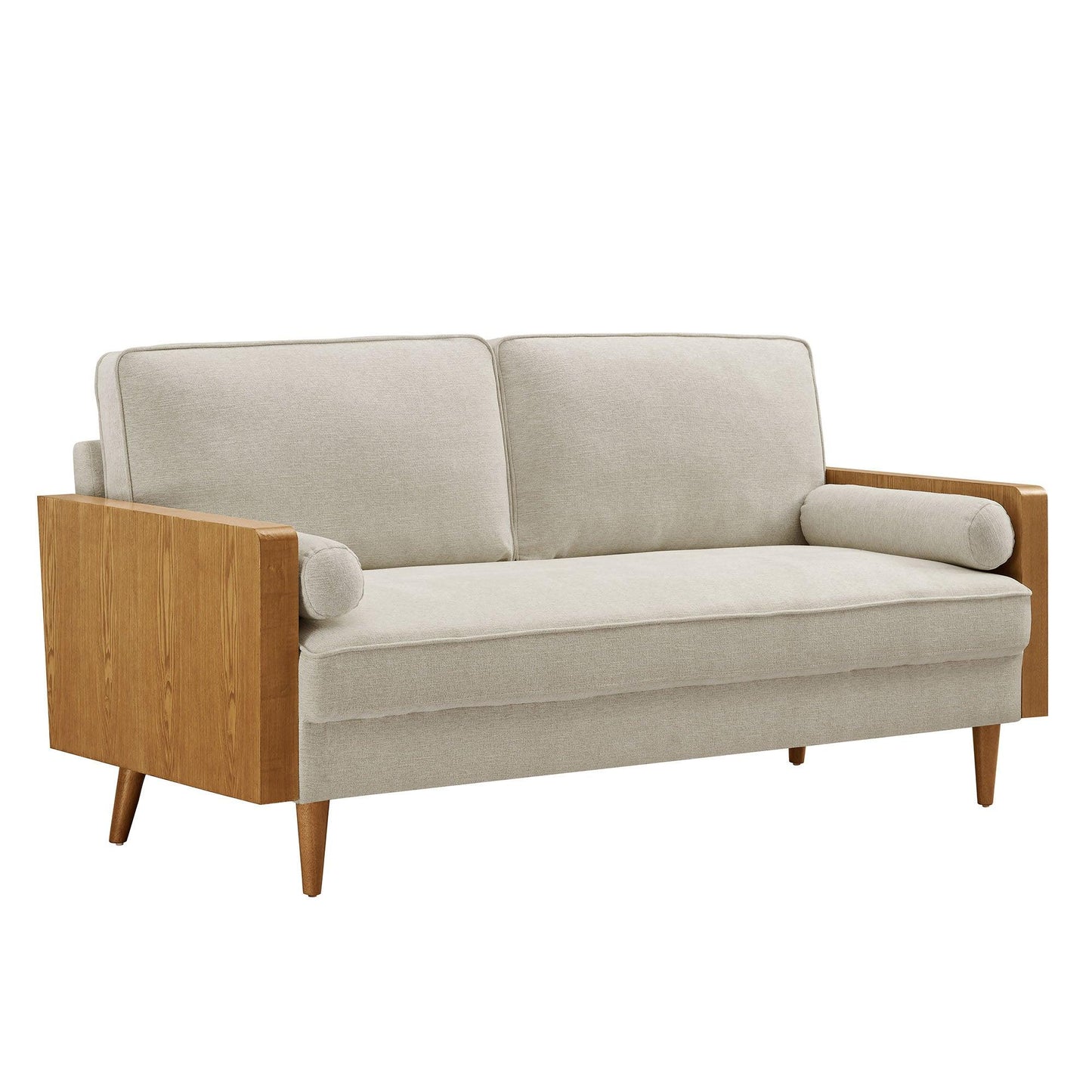 Kellan Heathered Fabric Upholstered Sofa by Modway FredCo