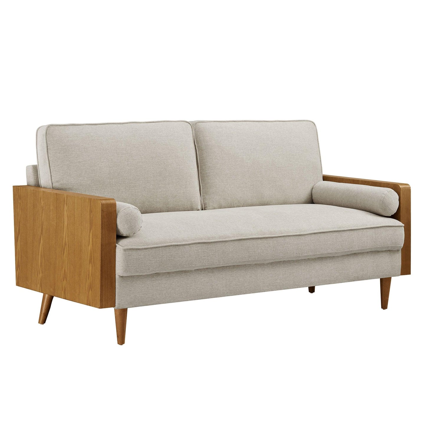 Kellan Heathered Fabric Upholstered Sofa by Modway FredCo