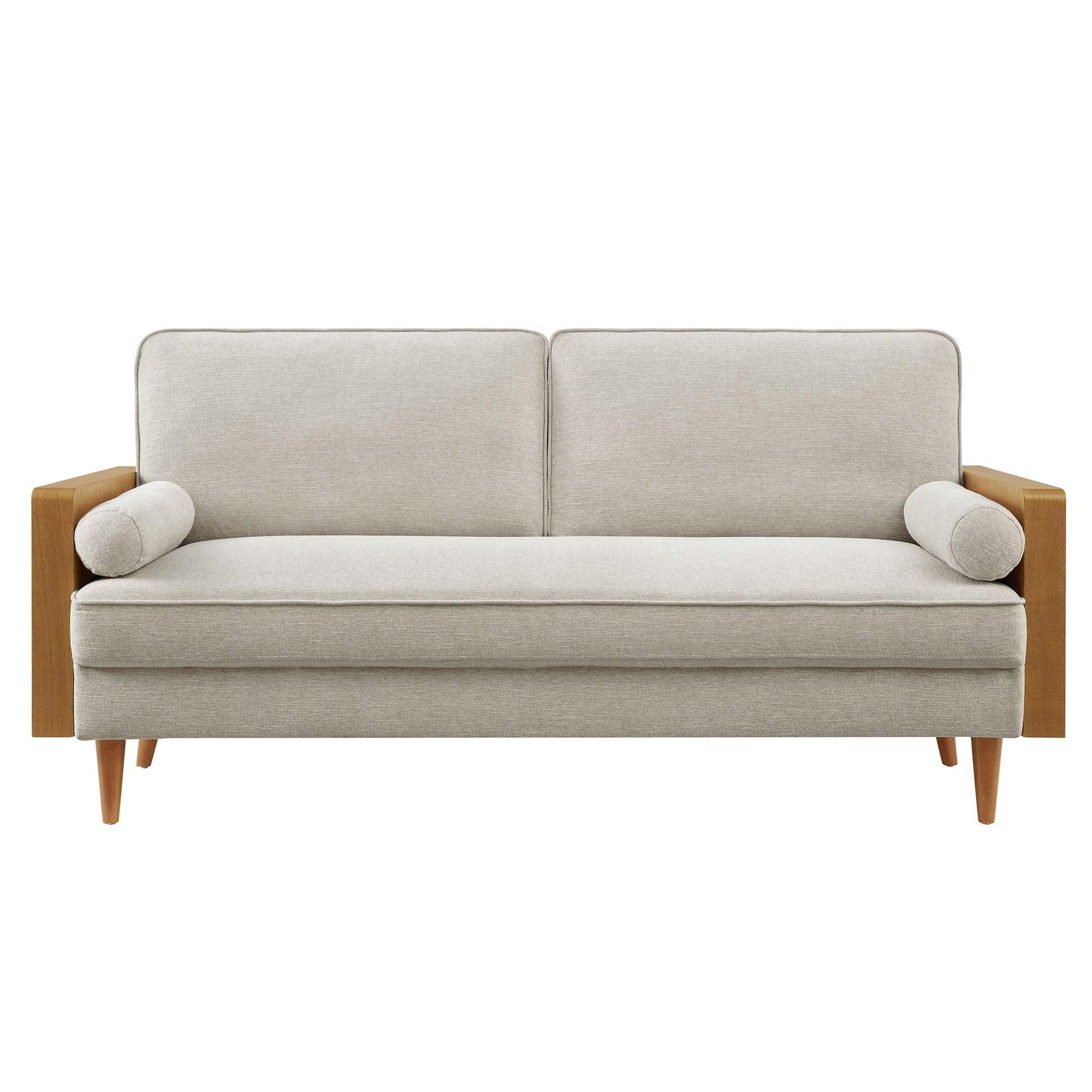 Kellan Heathered Fabric Upholstered Sofa by Modway FredCo