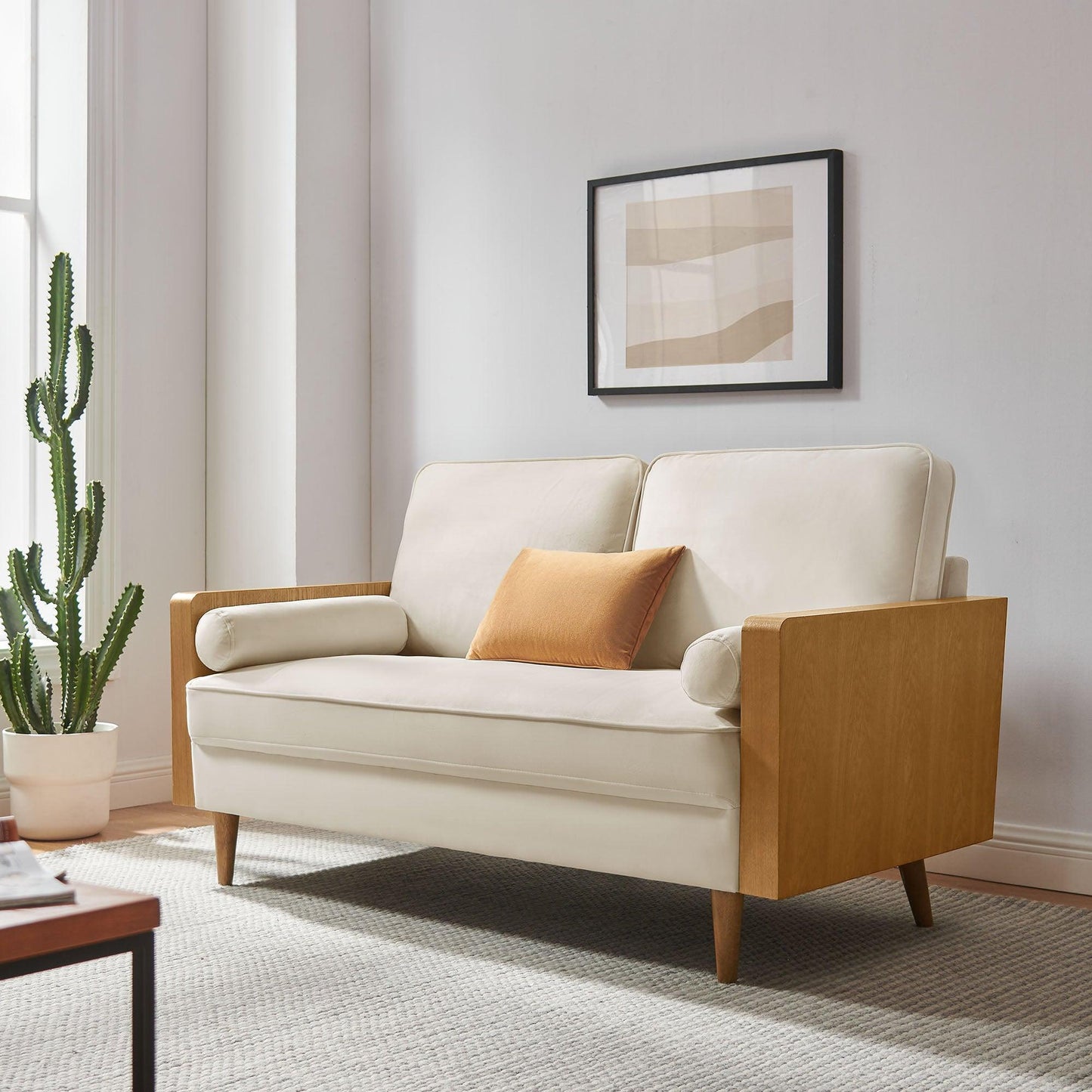 Kellan Performance Velvet Loveseat by Modway FredCo