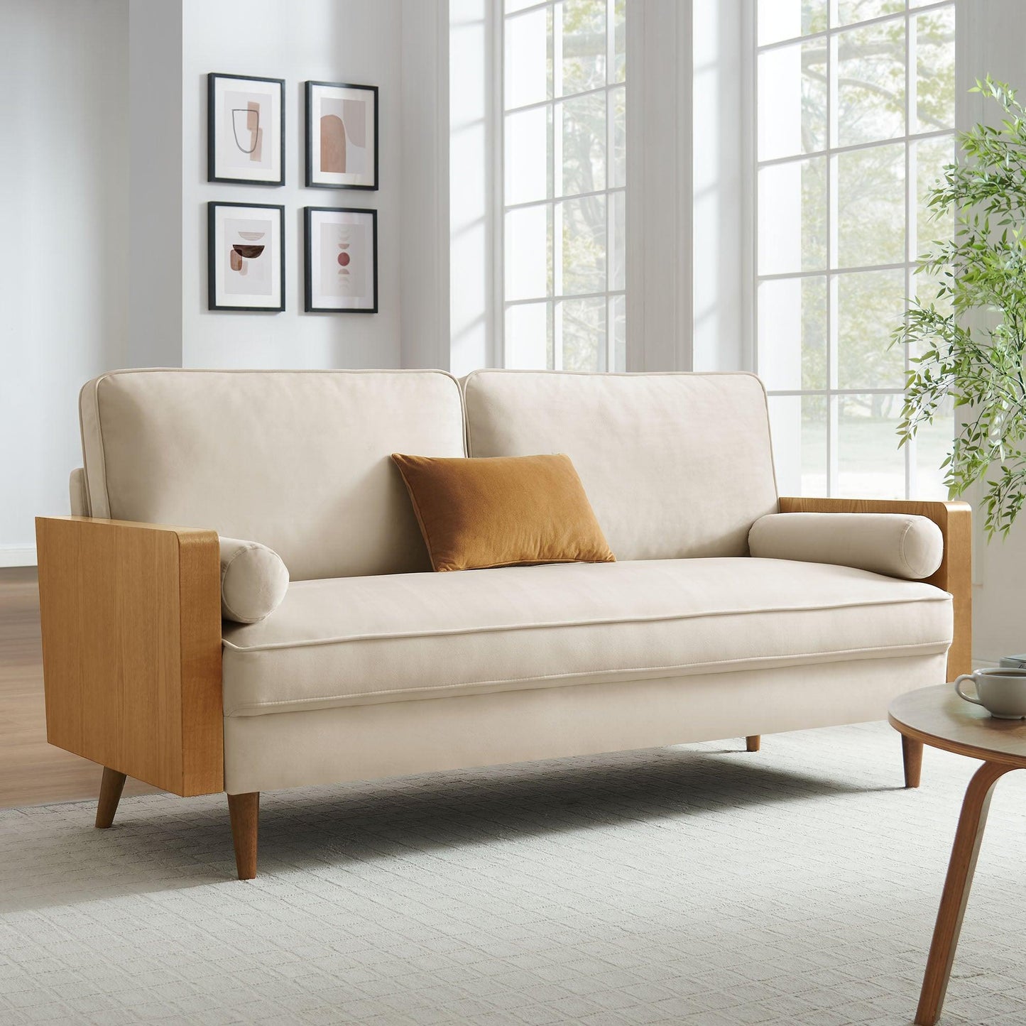 Kellan Performance Velvet Sofa by Modway FredCo