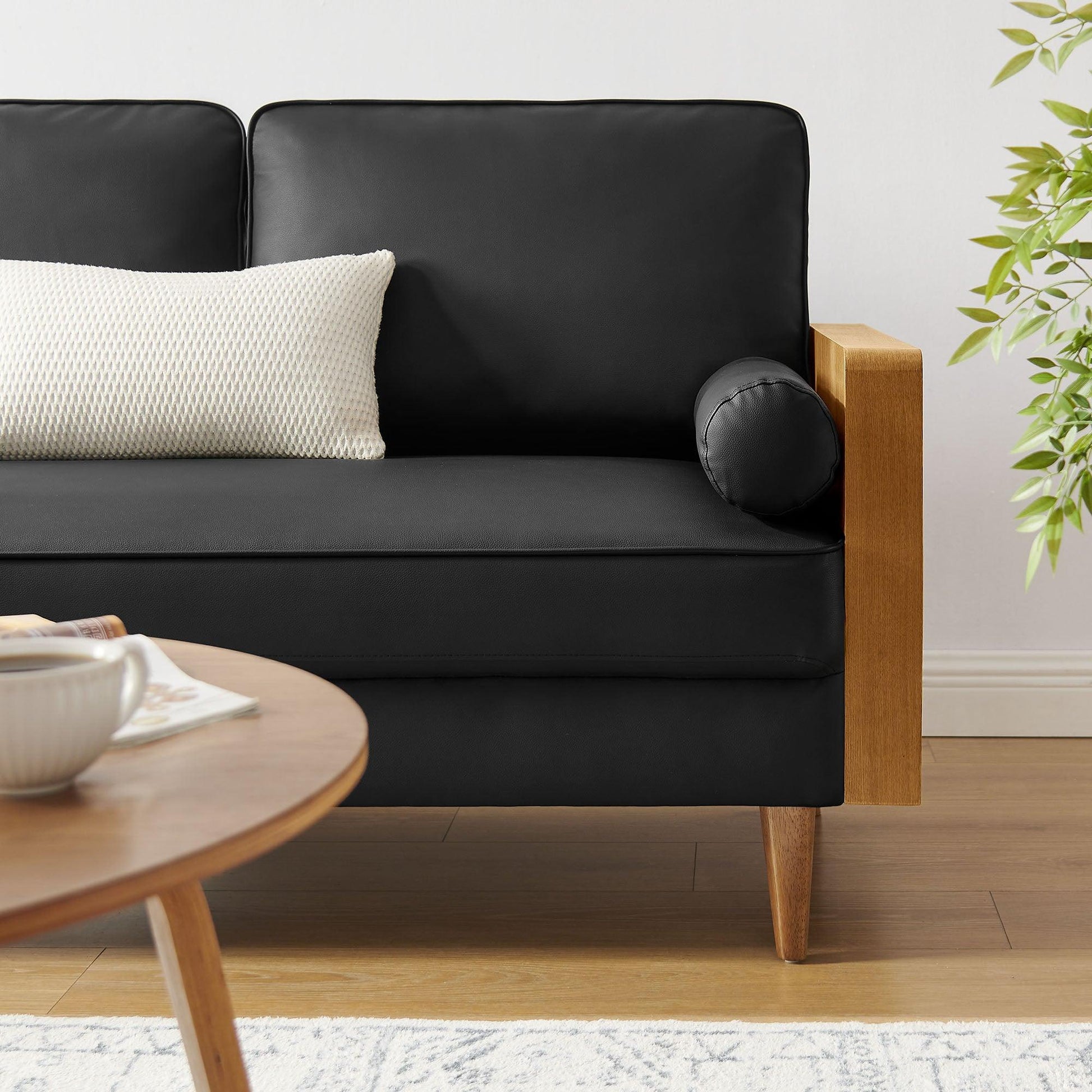 Kellan Vegan Leather Loveseat by Modway FredCo