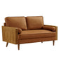 Kellan Vegan Leather Loveseat by Modway FredCo