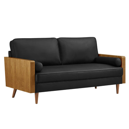 Kellan Vegan Leather Sofa by Modway FredCo