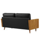 Kellan Vegan Leather Sofa by Modway FredCo