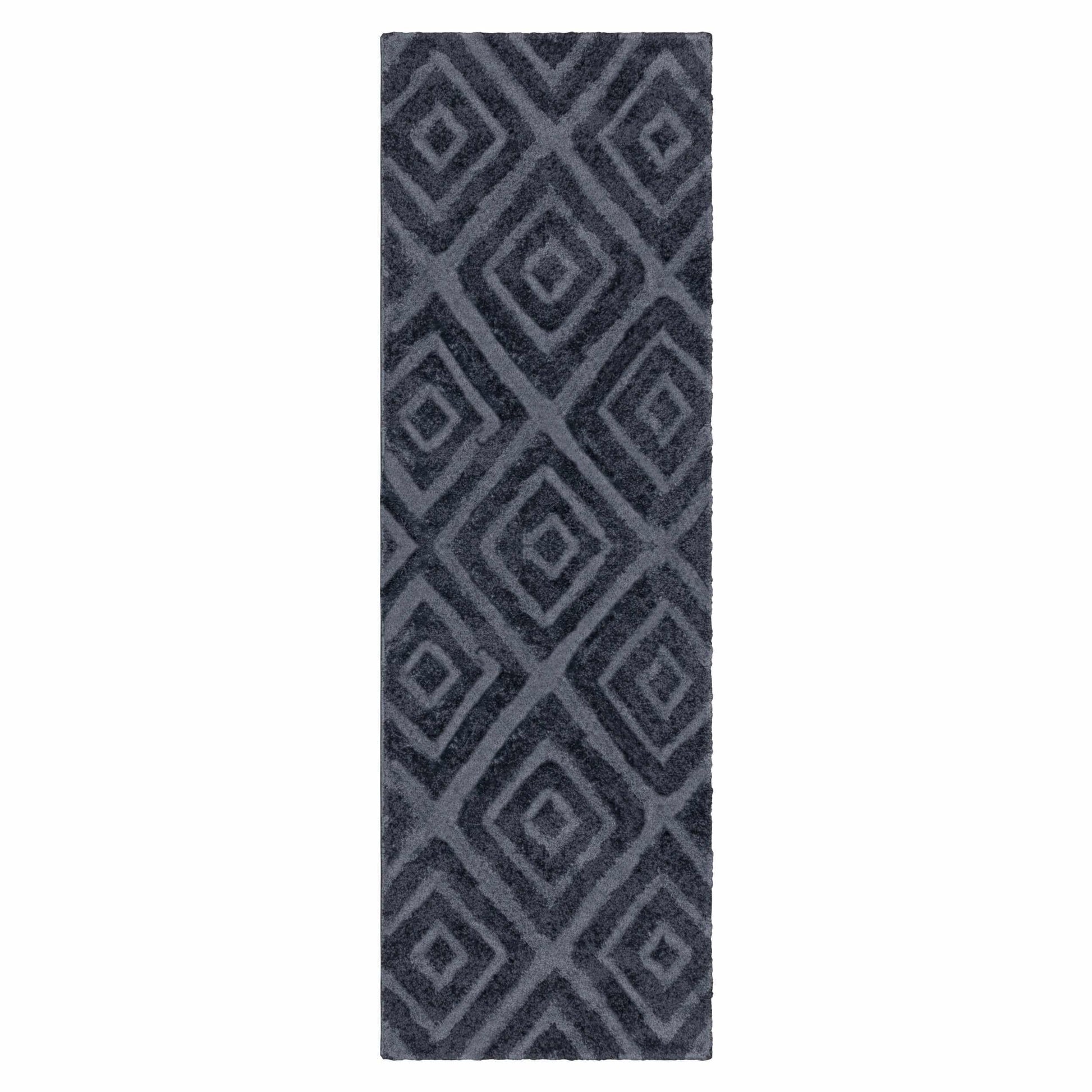Kenza Rug, Geometric, Diamond Patterned, Transitional FredCo