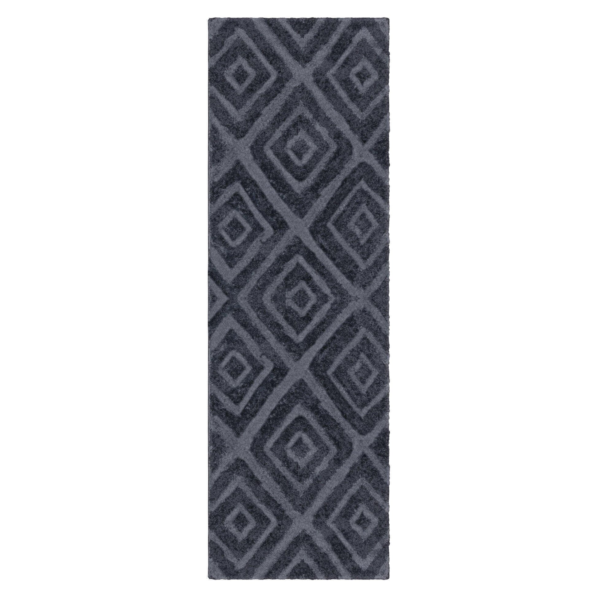 Kenza Rug, Geometric, Diamond Patterned, Transitional FredCo