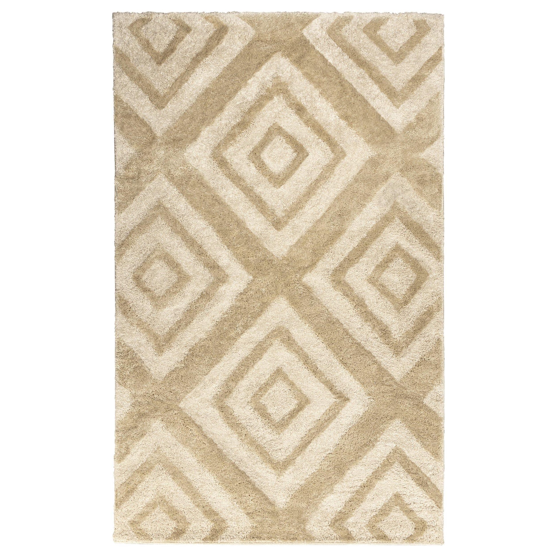 Kenza Rug, Geometric, Diamond Patterned, Transitional FredCo