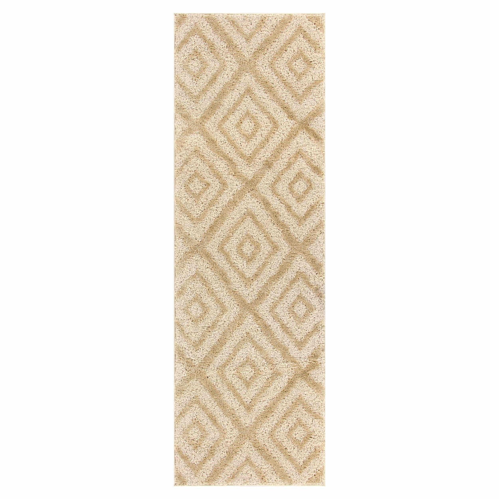 Kenza Rug, Geometric, Diamond Patterned, Transitional FredCo