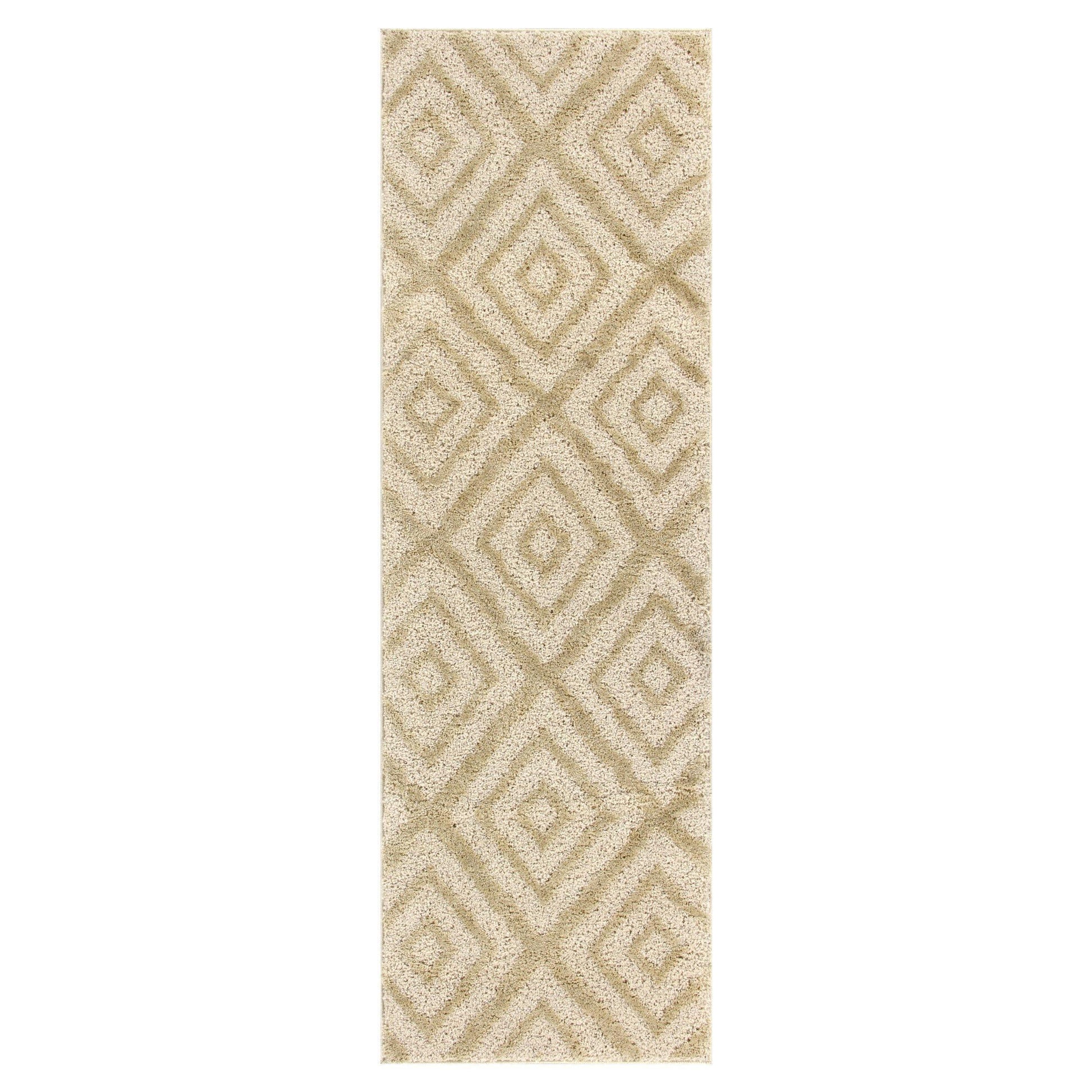 Kenza Rug, Geometric, Diamond Patterned, Transitional FredCo