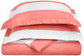 Kids' Cabana Stripe 600-Thread Count Cotton-Blend Duvet Cover Set FredCo