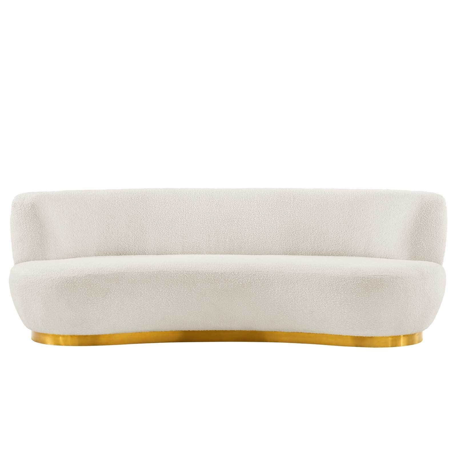 Kindred Boucle Upholstered Upholstered Fabric Sofa, EEI-5487 FredCo