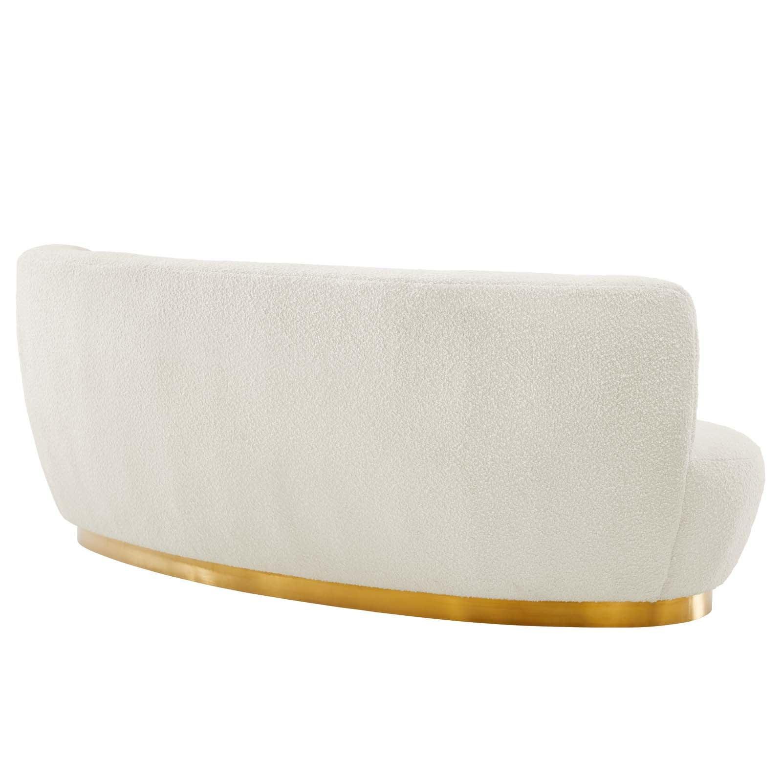 Kindred Boucle Upholstered Upholstered Fabric Sofa, EEI-5487 FredCo