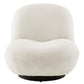 Kindred Boucle Upholstered Upholstered Fabric Swivel Chair, EEI-5486 FredCo
