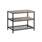 Kitchen Island with 3 Shelves FredCo