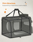 L Dog Crate Black FredCo