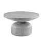 Laddie Weathered Gray Finish Coffee Table FredCo