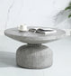 Laddie Weathered Gray Finish Coffee Table FredCo