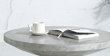 Laddie Weathered Gray Finish Coffee Table FredCo