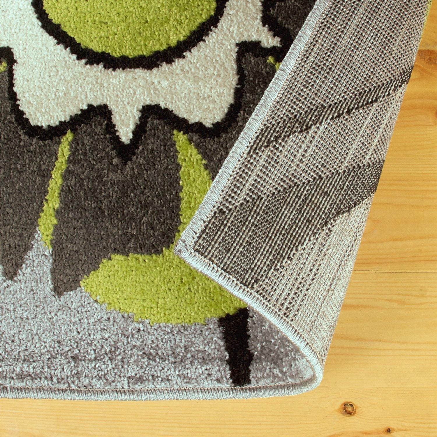 Lana Modern Abstract Floral Rug FredCo
